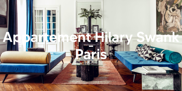 Hilary Swank ‘s Paris apartement