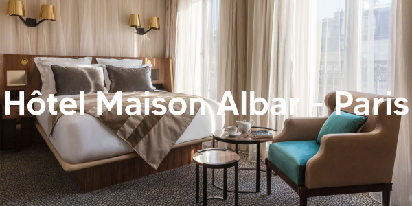 Hotel Maison Albar 1923 Paris Céline